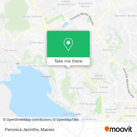 Peronica Jacintho map