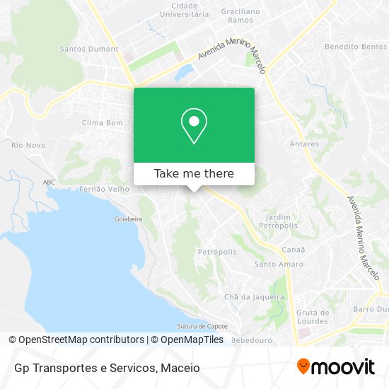 Gp Transportes e Servicos map