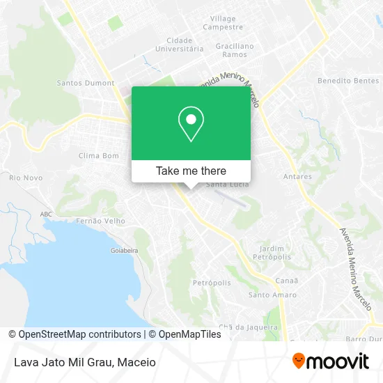 Lava Jato Mil Grau map