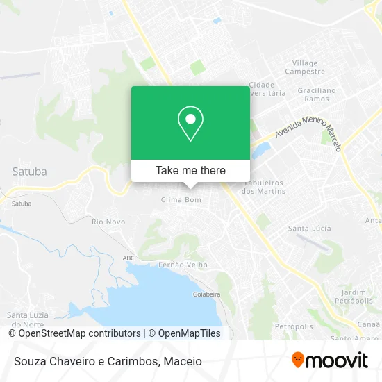 Souza Chaveiro e Carimbos map