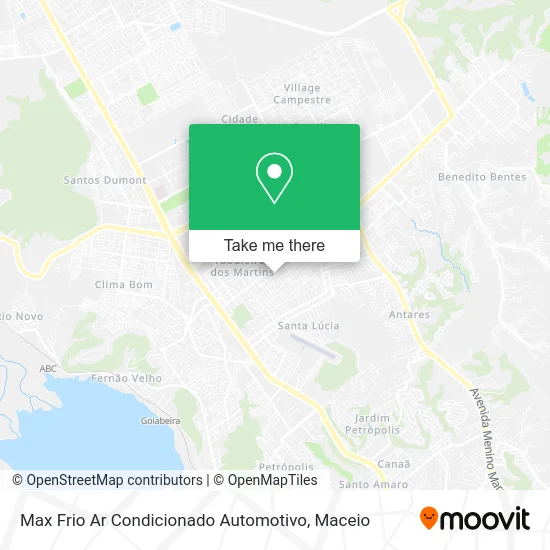 Max Frio Ar Condicionado Automotivo map