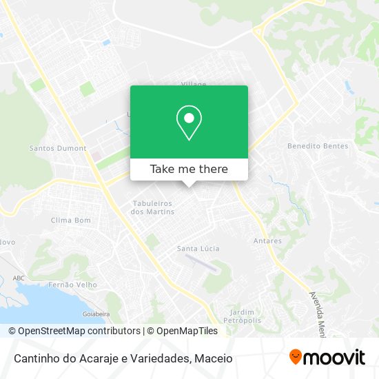 Cantinho do Acaraje e Variedades map