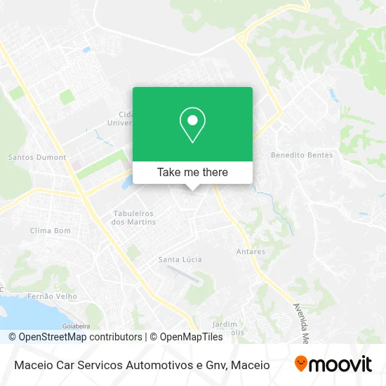 Maceio Car Servicos Automotivos e Gnv map