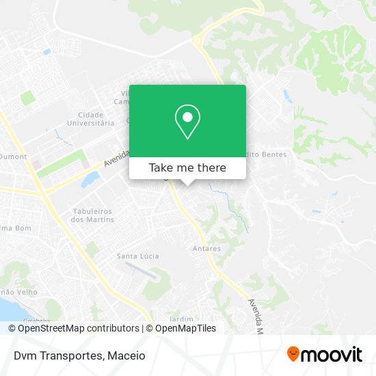 Dvm Transportes map