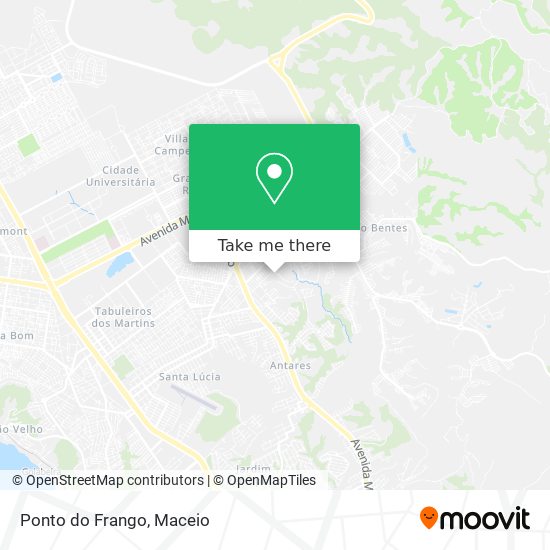 Mapa Ponto do Frango