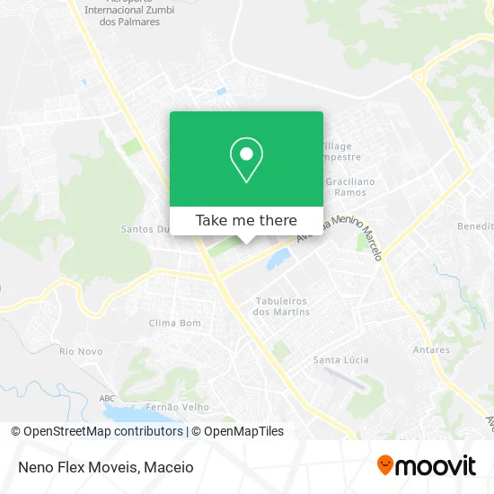 Neno Flex Moveis map