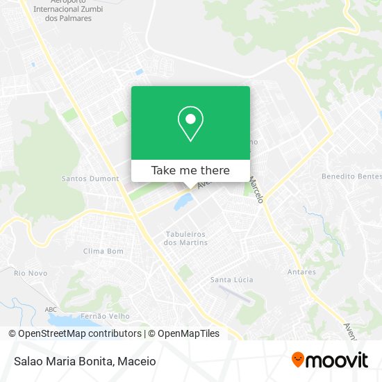 Salao Maria Bonita map