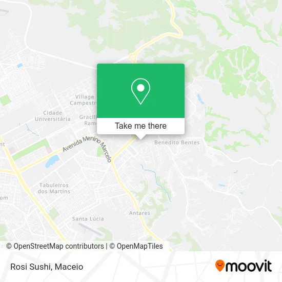 Rosi Sushi map