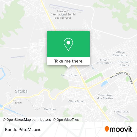 Bar do Pitu map