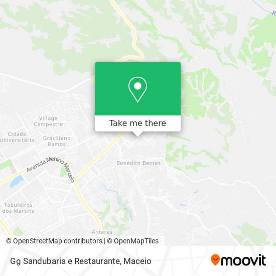 Gg Sandubaria e Restaurante map