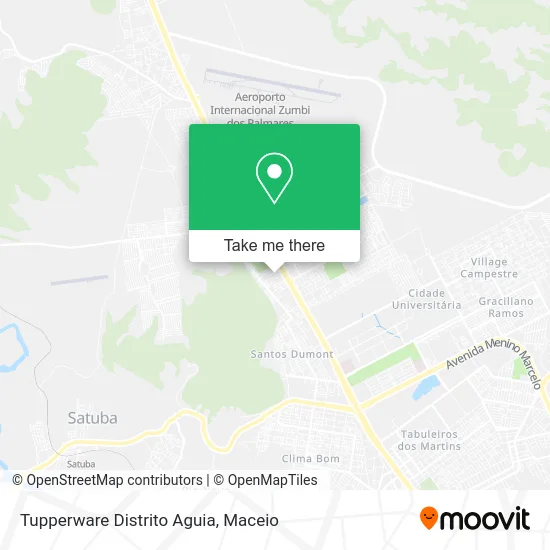 Tupperware Distrito Aguia map