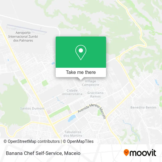 Banana Chef Self-Service map