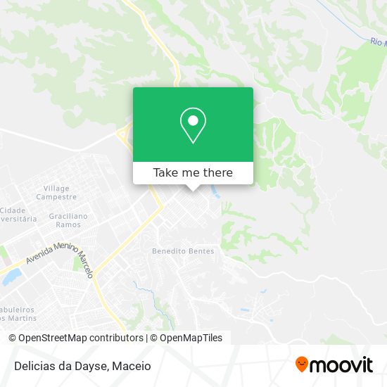 Mapa Delicias da Dayse