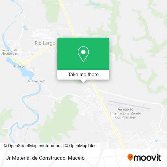 Jr Material de Construcao map