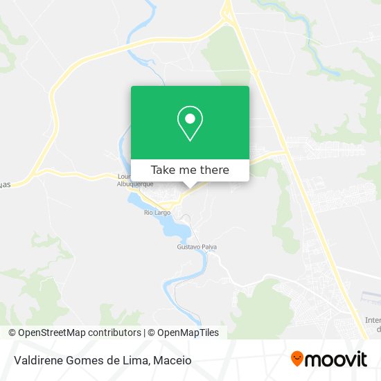 Valdirene Gomes de Lima map