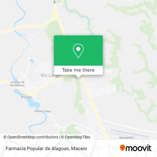 Farmacia Popular de Alagoas map