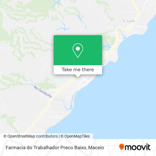 Farmacia do Trabalhador Preco Baixo map