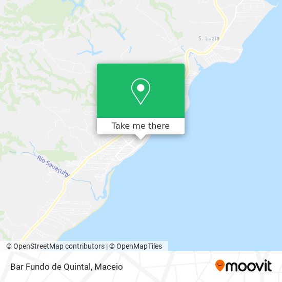 Bar Fundo de Quintal map