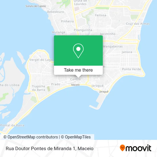 Rua Doutor Pontes de Miranda 1 map