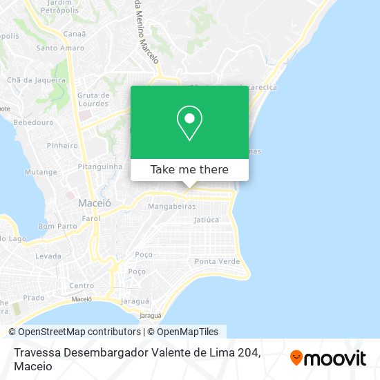 Travessa Desembargador Valente de Lima 204 map