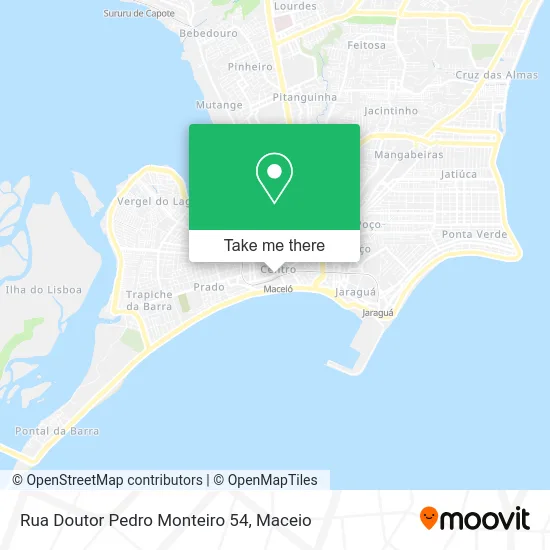 Rua Doutor Pedro Monteiro 54 map