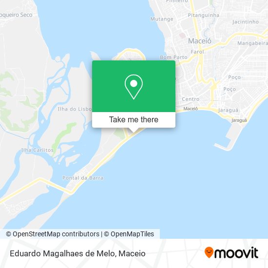 Mapa Eduardo Magalhaes de Melo