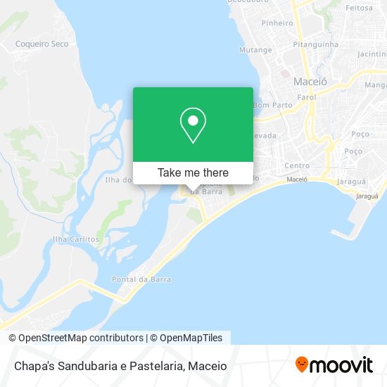 Chapa's Sandubaria e Pastelaria map