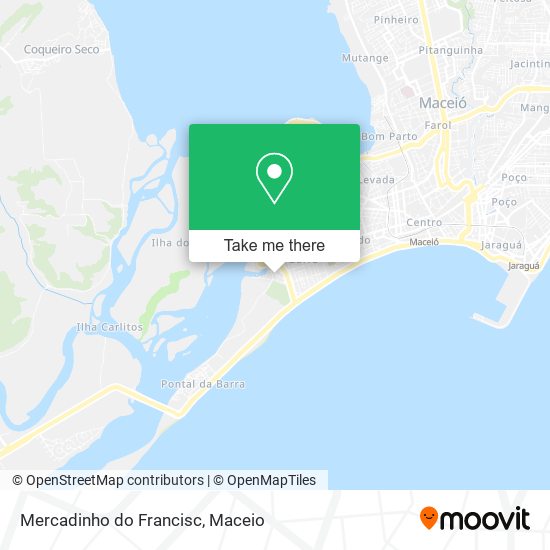 Mercadinho do Francisc map