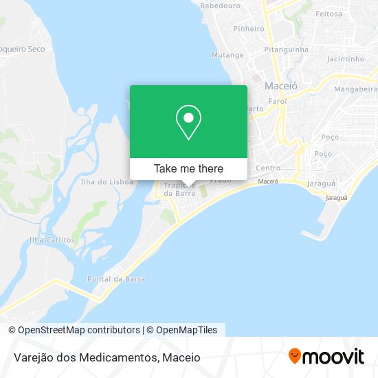 Varejão dos Medicamentos map