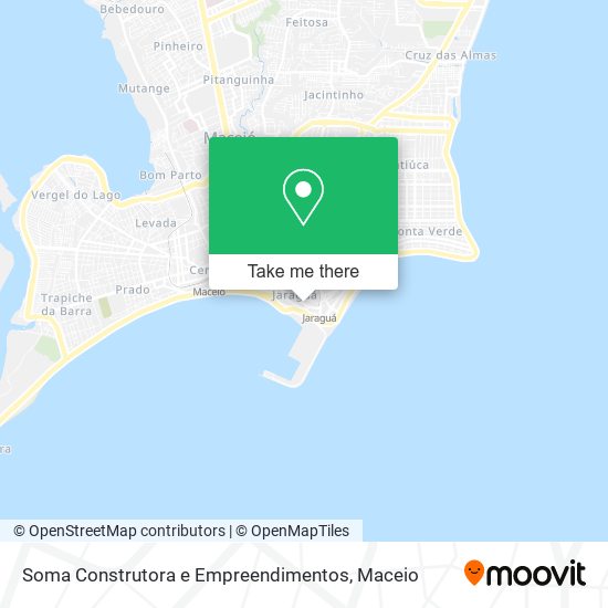 Mapa Soma Construtora e Empreendimentos