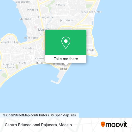 Centro Educacional Pajucara map