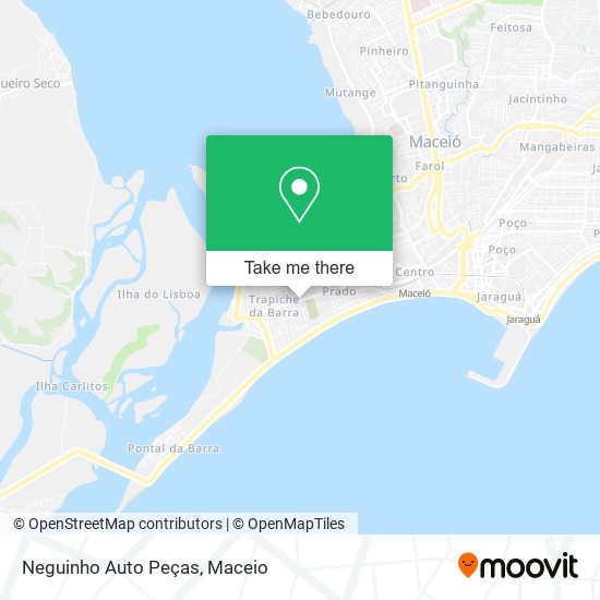 Neguinho Auto Peças map