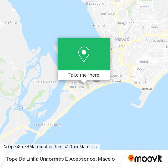 Tope De Linha Uniformes E Acessorios map