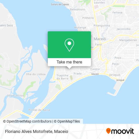 Mapa Floriano Alves Motofrete