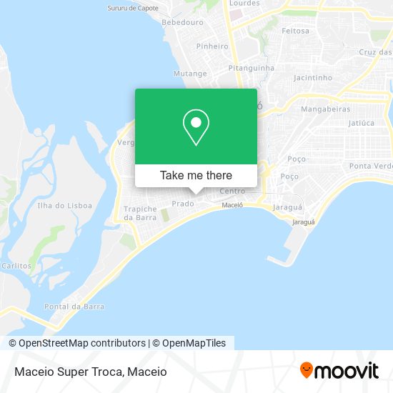 Maceio Super Troca map