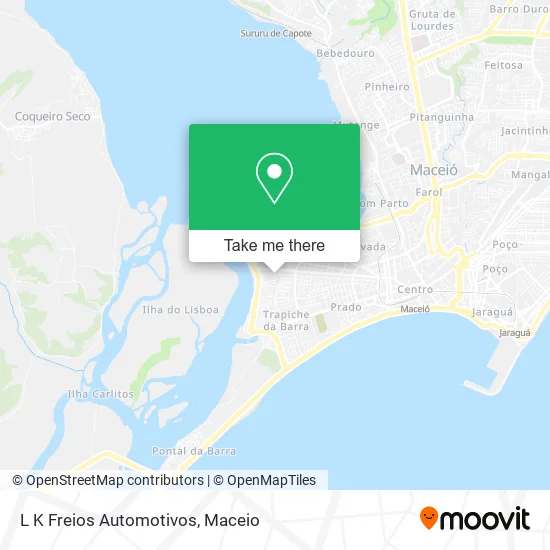 L K Freios Automotivos map