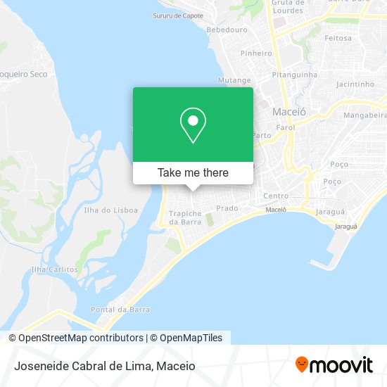 Mapa Joseneide Cabral de Lima