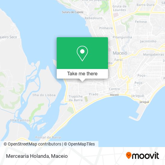 Mercearia Holanda map