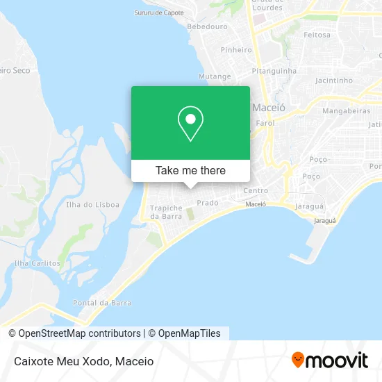 Caixote Meu Xodo map