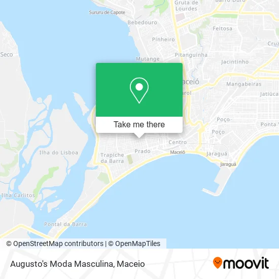 Augusto's Moda Masculina map