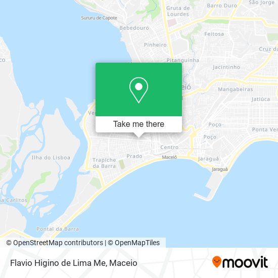 Flavio Higino de Lima Me map