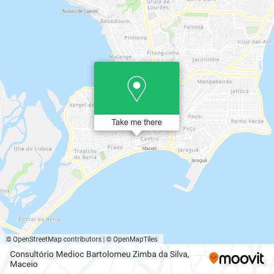 Mapa Consultório Medioc Bartolomeu Zimba da Silva