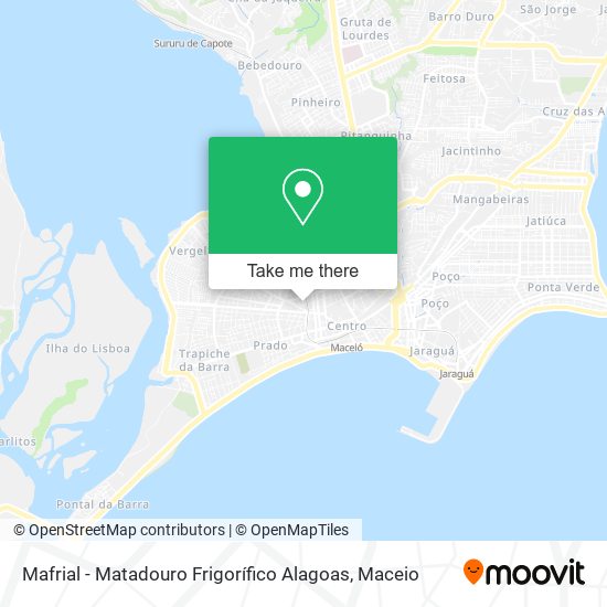 Mapa Mafrial - Matadouro Frigorífico Alagoas