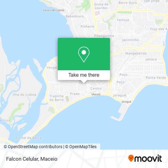 Falcon Celular map