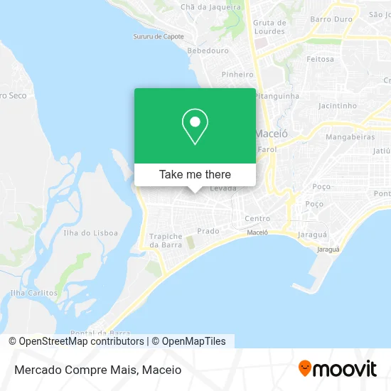 Mercado Compre Mais map