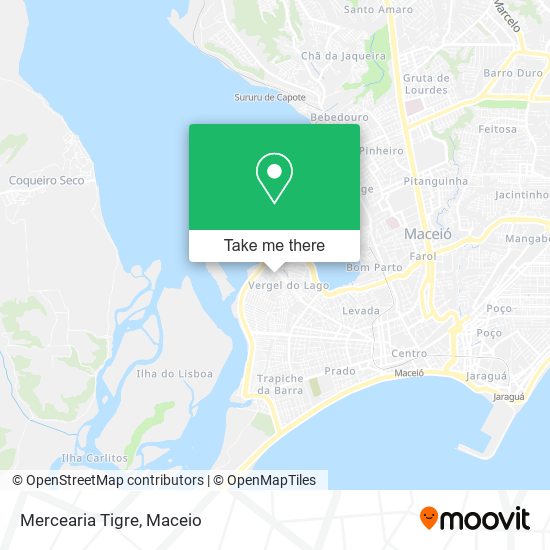 Mapa Mercearia Tigre