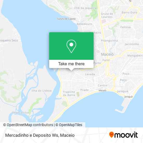 Mapa Mercadinho e Deposito Ws