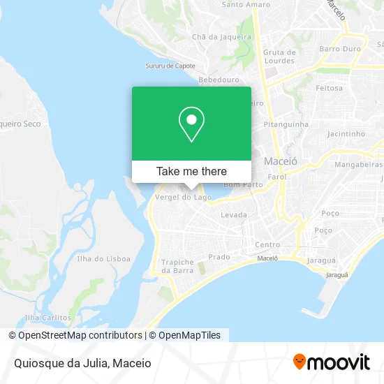 Quiosque da Julia map