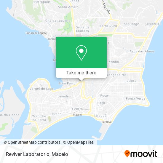 Reviver Laboratorio map