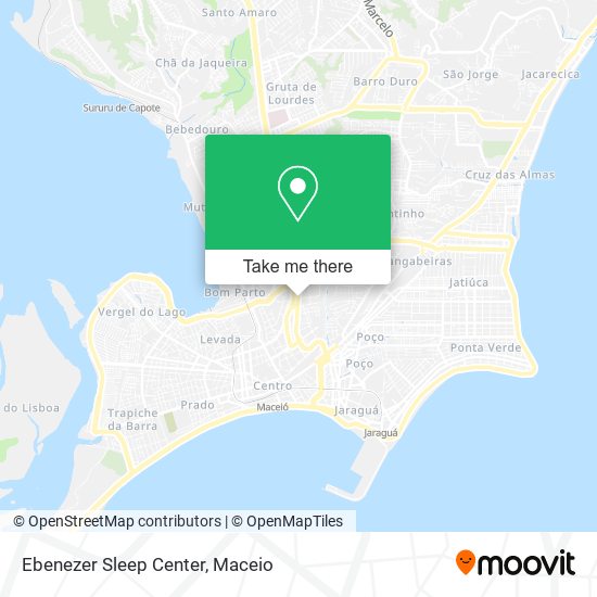 Ebenezer Sleep Center map